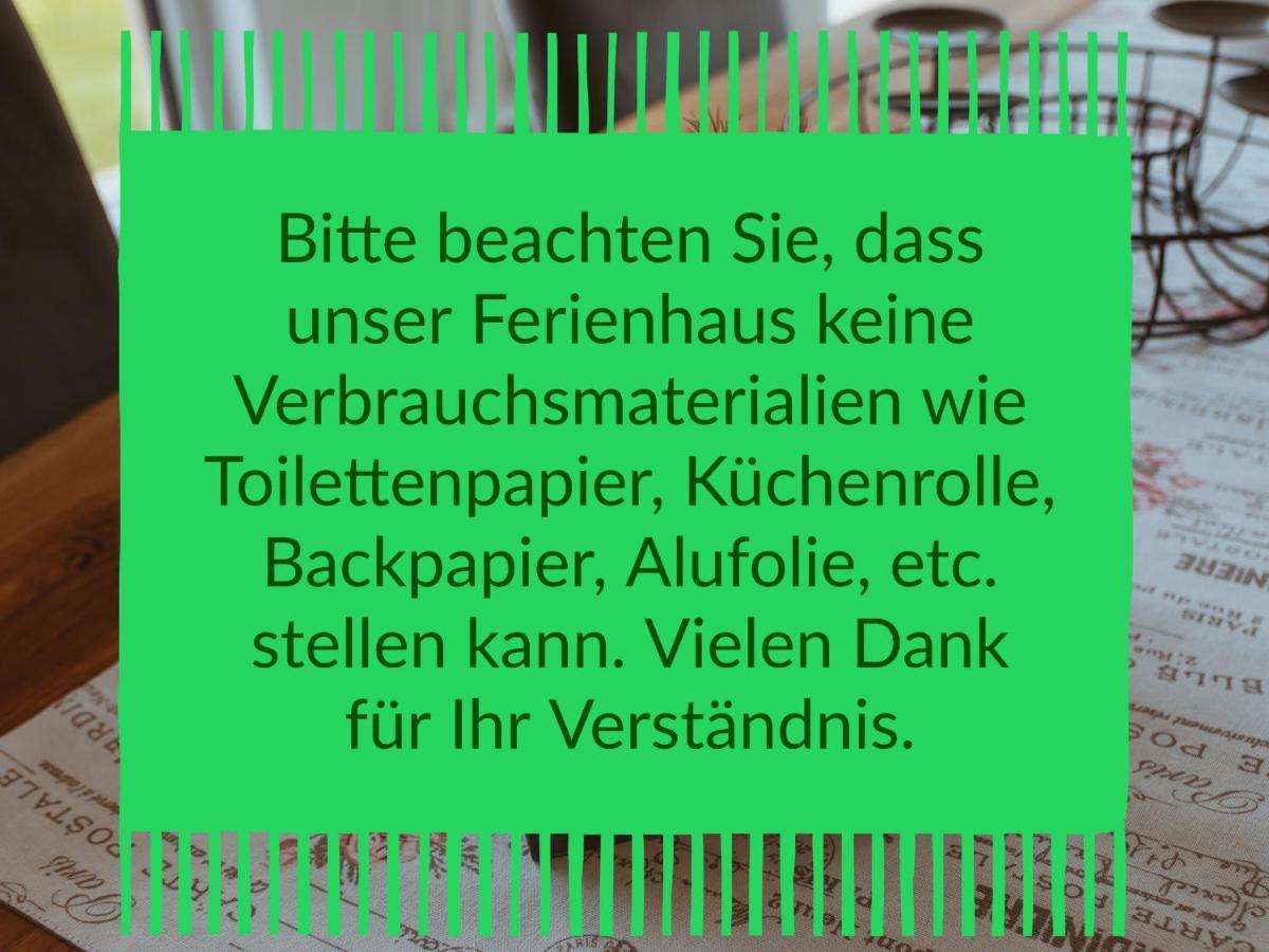 Ferienhaus Plattenberg Bad Oeynhausen Dış mekan fotoğraf